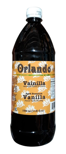 Orlando Vainilla Liquida Añejada Premium 1 Litro