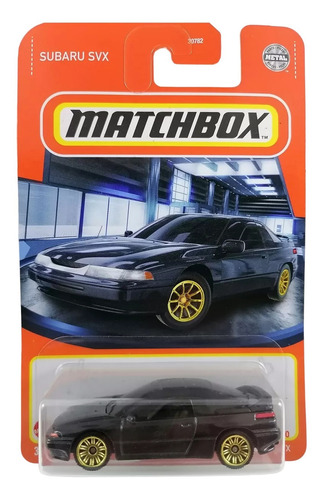 Matchbox Subaru Svx Deportivo Vintage Negro 88/100