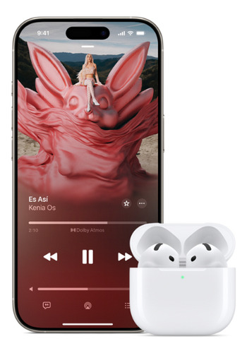 Airpods 4° Generación Apple & Android Cancelación Ruido Oem Blanco (Reacondicionado)