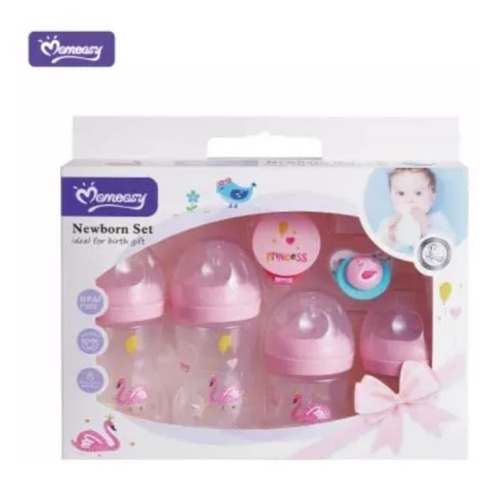 Kit De Biberones Anticolico De 9 Piezas Marca Momeasy