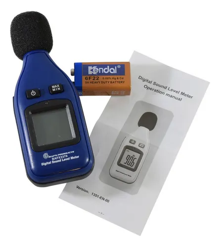 Medidor De Decibeles Bafx Products. Medidor De Nivel De Soni