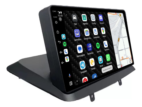 Multimidia Fiat Doblo 9p Android Carplay 2/32gb Voz