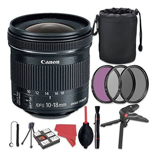 Canon Ef-s 10  18 Mm F/4.5  5.6 Is Stm Lens