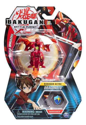 Bakugan Ultra, Dragonoid, Figura De Acción Coleccionable