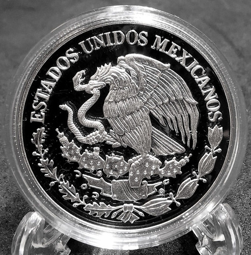 Imagen 2 de 4 de Bicentenario Independencia Nacional 1821 - 2021 $10 Plata