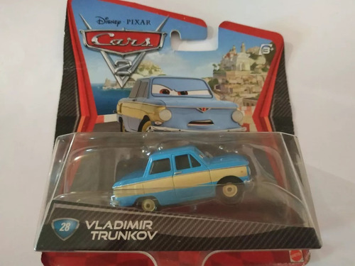 Disney Pixar Cars 2 Vladimir Trunkov 2011 Blister Car