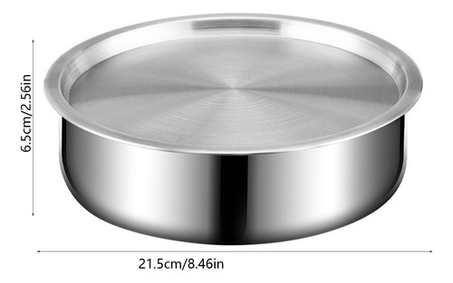 Cuenco Al Vapor De Acero Inoxidable 316, Cuenco Especial Par