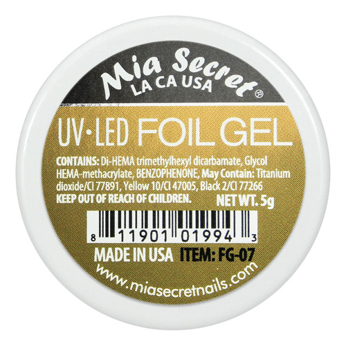 Uv/led Foil Gel 0,7 Oz
