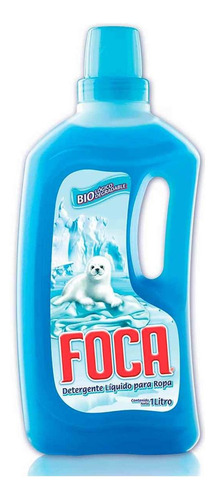 Detergente Líquido Foca Biodegradable 1l