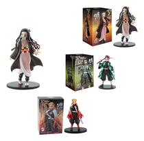 Comprar Set 3 Piezas Demon Slayer Anime Colección Figuras De Accion