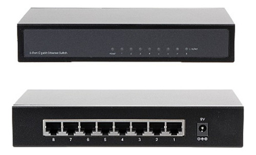 Dahua Pfs3008-8gt  Switch Gigabit De 8 Puertos No Administre