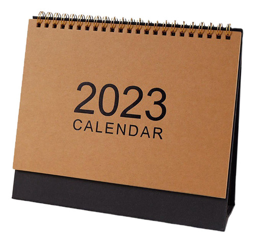 Calendario De Escritorio 2023 Calendario Mediano Y Negro