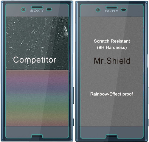 Paquete De 3 - Mr.shield Diseñado Para Sony Xperia Xz Protec