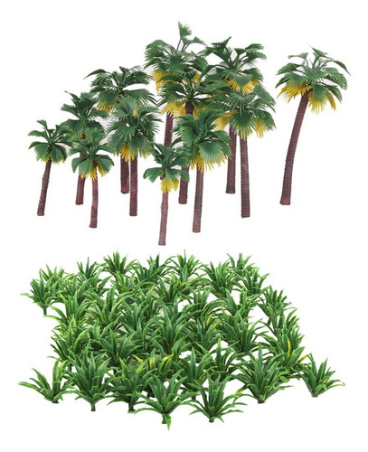 62 Piezas Modelo Árbol Para Paisaje Landscape Modelismo