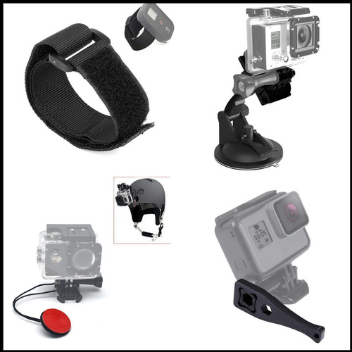 Kit Acessórios Para Gopro Hero 6 7 8 9 10 4k Com 65 Peças
