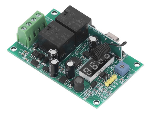 Módulo De Control Remoto Inalámbrico De Motor Dc Configurado