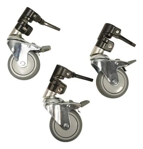 Kit De Ruedas X3 Para Trípode C-stand