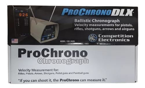 CRONÓGRAFO BALÍSTICO PROCHRONO DLX - O MAIS VENDIDO! 