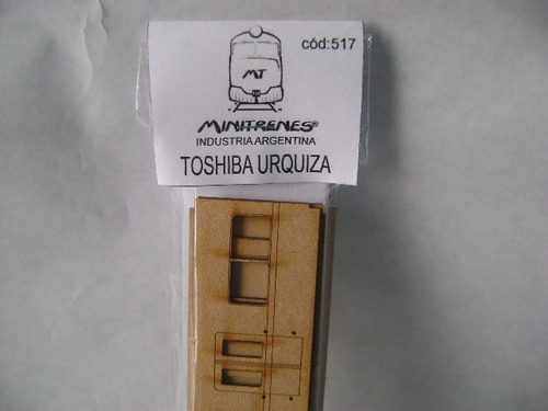 Imagen 1 de 6 de Nico Coche Toshiba Fcgu Kit Fibrofacil H0 (mnt  89)