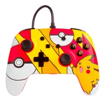 Comprar Mando Pro Powera Con Cable Nintendo Switch Pikachu Pop Art