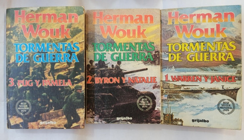 Tormentas De Guerra Herman Wouk 3 Tomos