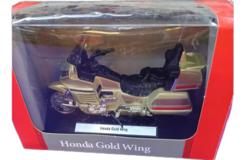 Honda Gold Wing Escala 1/18 Coleccionable Metalica 