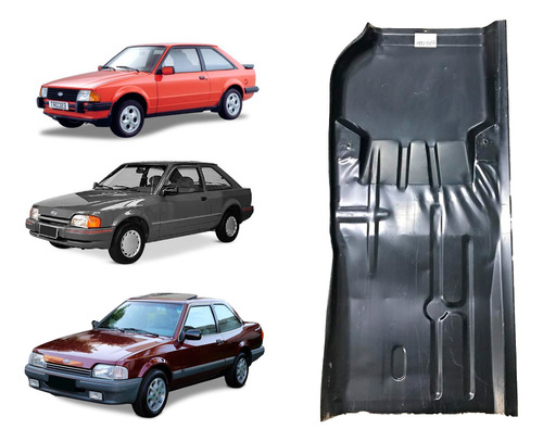 Assoalho Compativel Ford Escort 87/94 L.e - Inteiro - Todos 