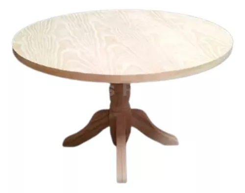 Pata de mesa cónica cuadrada en madera de pino