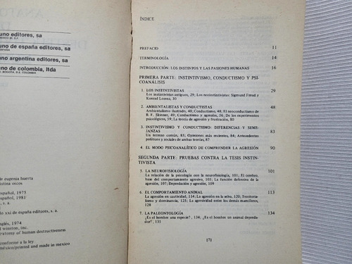 Imagen 4 de 10 de Anatomia De La Destructividad Humana Erich Fromm Sxxi