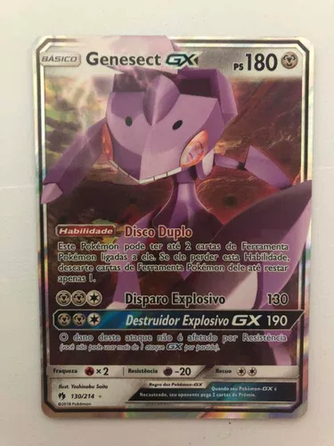 Card Pokemon Genesect Gx