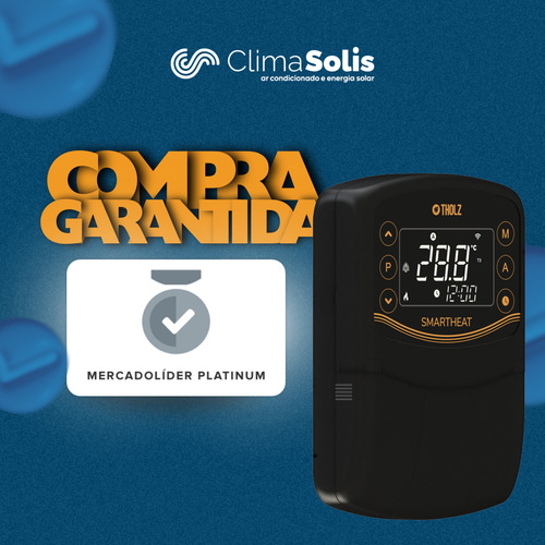 Controlador Temperatura Tsz Smartheat 2o Geração Wi-fi Tholz