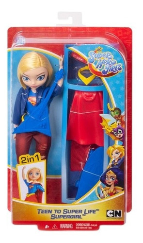 Muñeca Dc Super Hero Girls Teen To Supergirl Super Chica