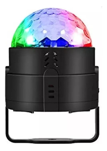 Bola De Luces Led Rgb + Control Audioritmica Discoteca 