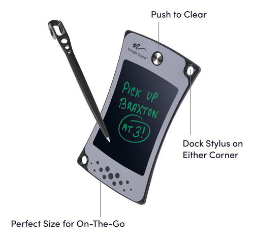 Tablet De Escrita Boogie Board Jot Pocket Pantalla Lcd Roxo