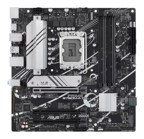 Tarjeta Madre Asus Prime B760m-a D4 1700 4x Ddr4 Usb Matx