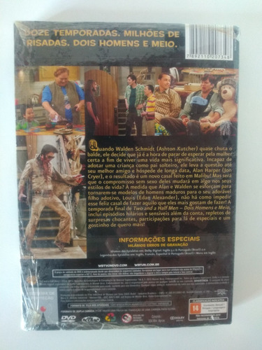 Imagem 7 de 7 de Box Dvd 2 Homens E Meio 9ª 10ª 11ª Temp. Lacrado De Fábrica