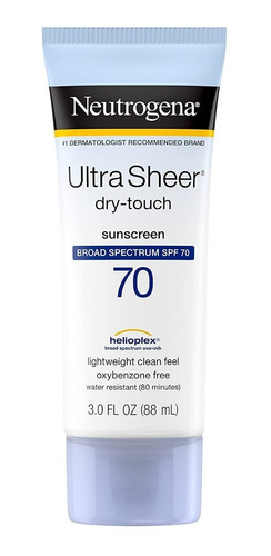 Neutrogena Ultra Sheer Dry-touch Spf 70 88ml Protector Solar