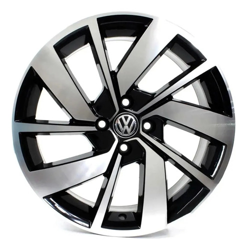 Llantas 15 Volkswagen Vento Gli / 4x100 / Diamantado Negro