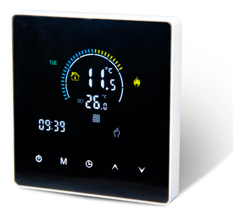 Termostato Lcd Con Controlador De Temperatura Semanal