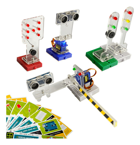 Kit Uno Sem Arduino Com Projetos Tutorial Completo Iniciante