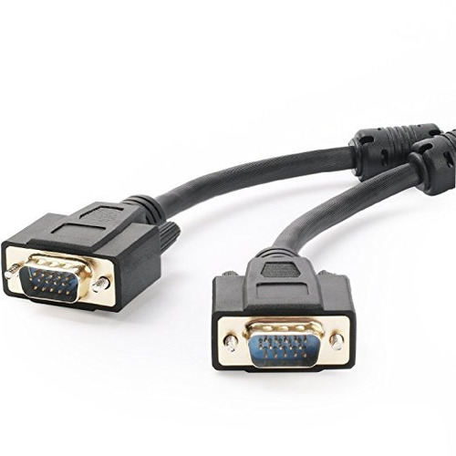 Postta Vga A Vga Cable (3 Pies) Hd15 Macho A Macho Cable De 