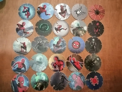 Tazos Spiderman Clásicos - 3d Y Código 3 Colecciones | Meses sin intereses