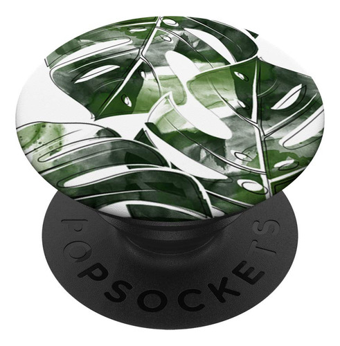 Monstera Variegata Deliciosa Leaf Swissets Popsockets Agarre