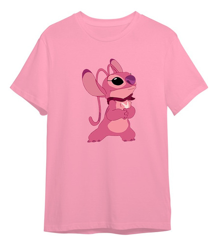 Camiseta Camisa Lilo E Stitch Angel Filme Aventura 1001