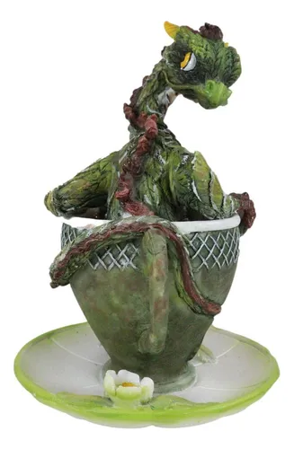Estatua Dragón Medieval Ebros Decoración Fantasía Bebida