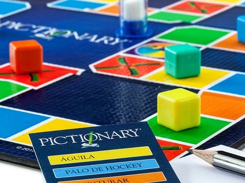 Pictionary Juego Dibujar Original Mattel Ruibal Mundo Manias