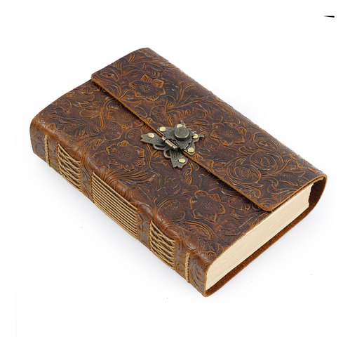 Original Handmade Sketchbook, Head Cowhide Creative Vintage