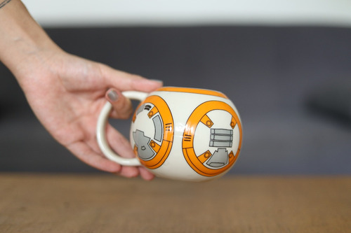 Taza O Mug Bb8 Star Wars (en Perfecto Estado)