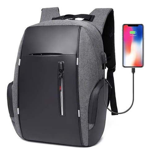 Mochila Para Ordenador Portátil 15.6 Inch Con Usb Iforu 25l