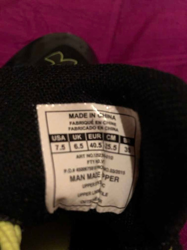 Zapatillas De Vestir No 37 1/2 Negras